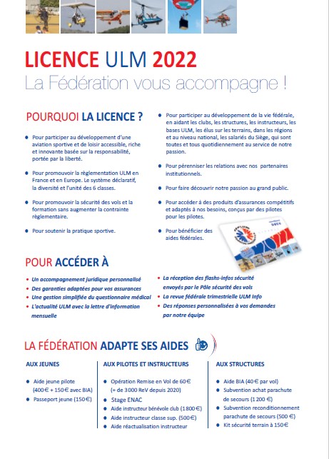 Pourquoi la licence 22