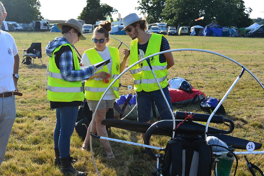 Marshals talking things over